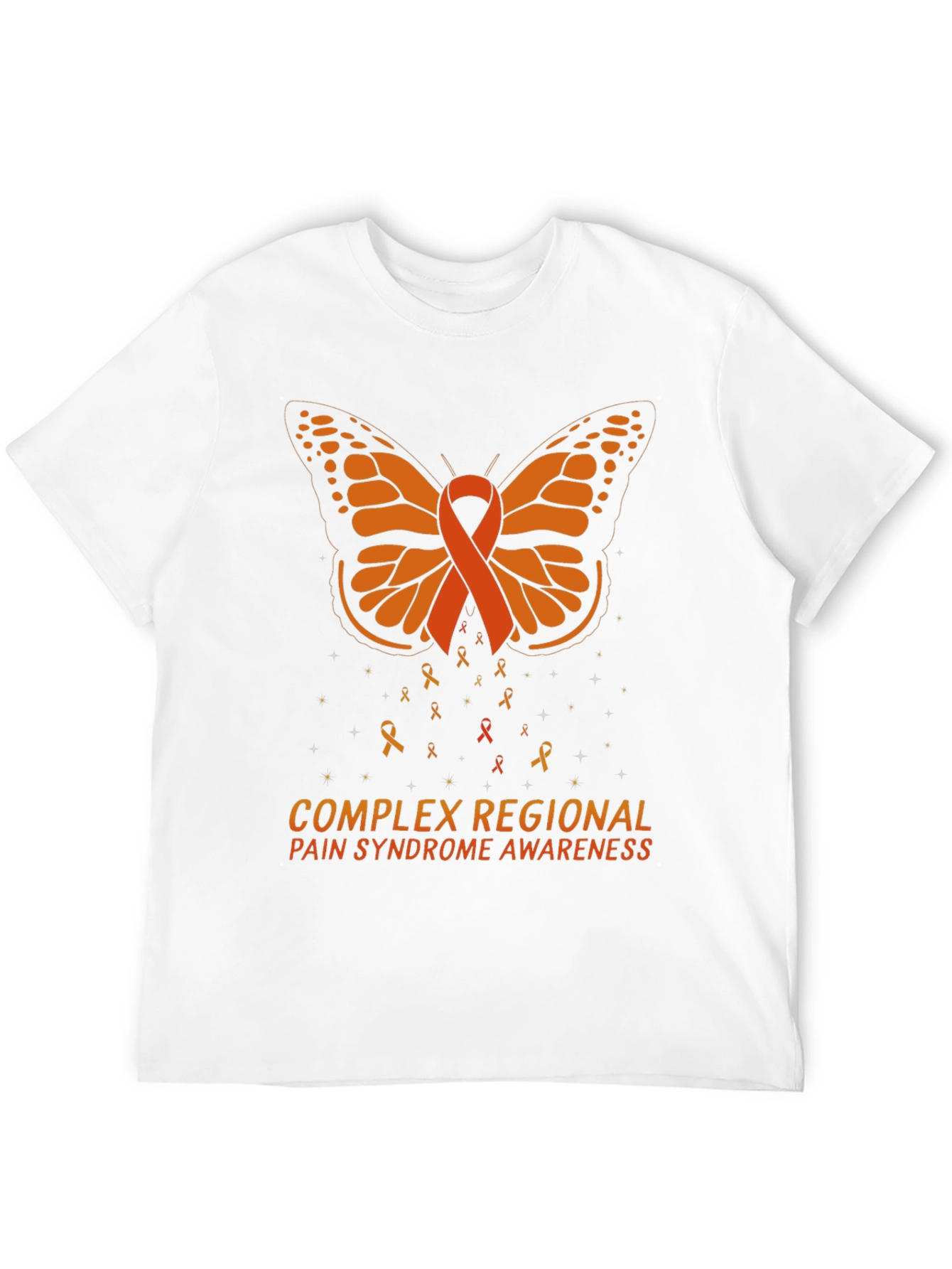 CRPS Awareness Butterfly Ribbon T-Shirt