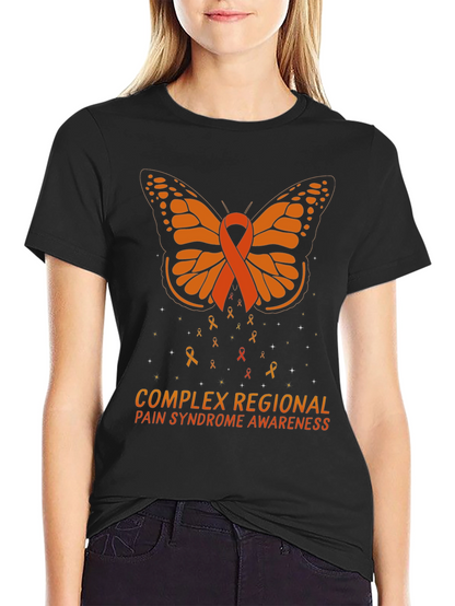 CRPS Awareness Butterfly Ribbon T-Shirt