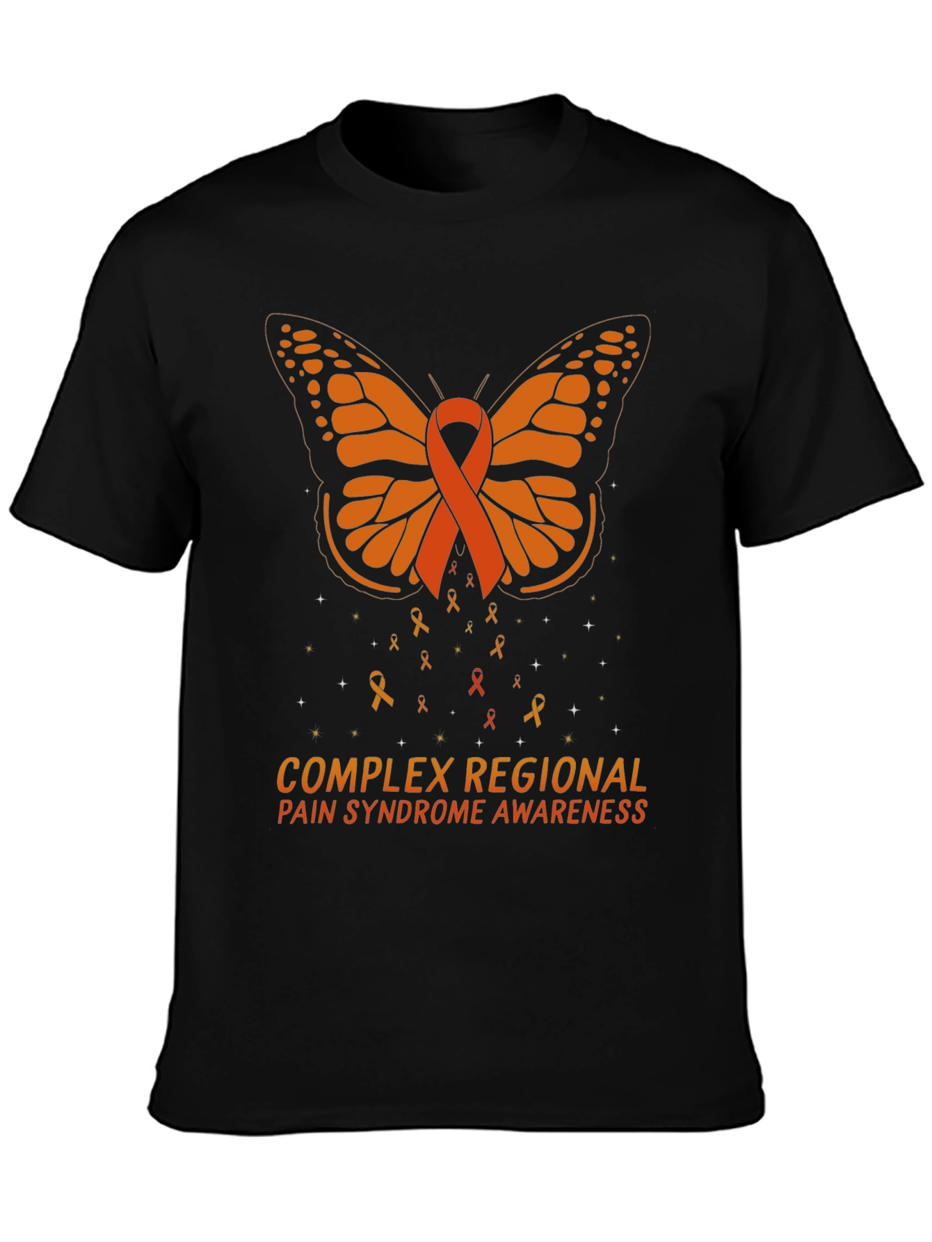 CRPS Awareness Butterfly Ribbon T-Shirt