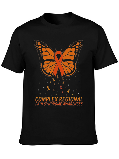 CRPS Awareness Butterfly Ribbon T-Shirt