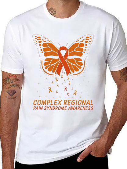 CRPS Awareness Butterfly Ribbon T-Shirt