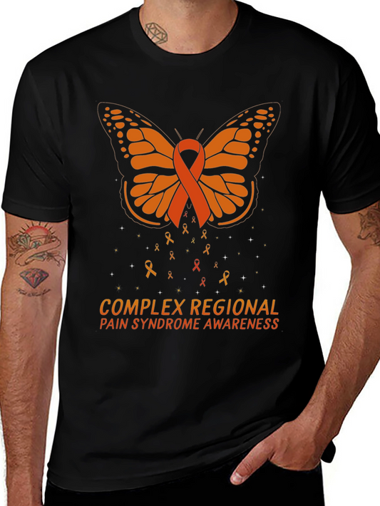 CRPS Awareness Butterfly Ribbon T-Shirt