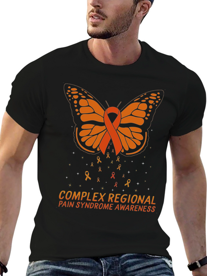 CRPS Awareness Butterfly Ribbon T-Shirt