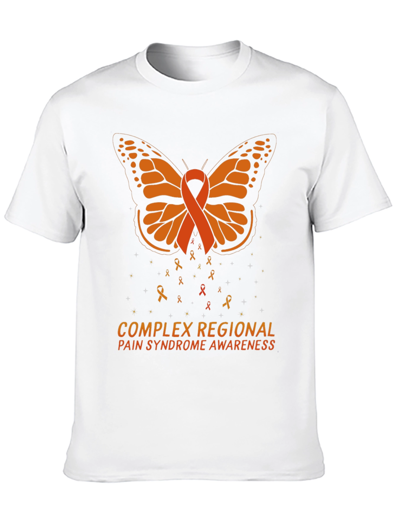 CRPS Awareness Butterfly Ribbon T-Shirt