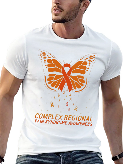 CRPS Awareness Butterfly Ribbon T-Shirt
