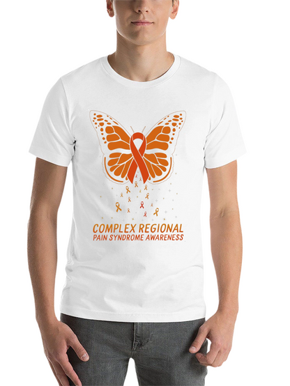 CRPS Awareness Butterfly Ribbon T-Shirt