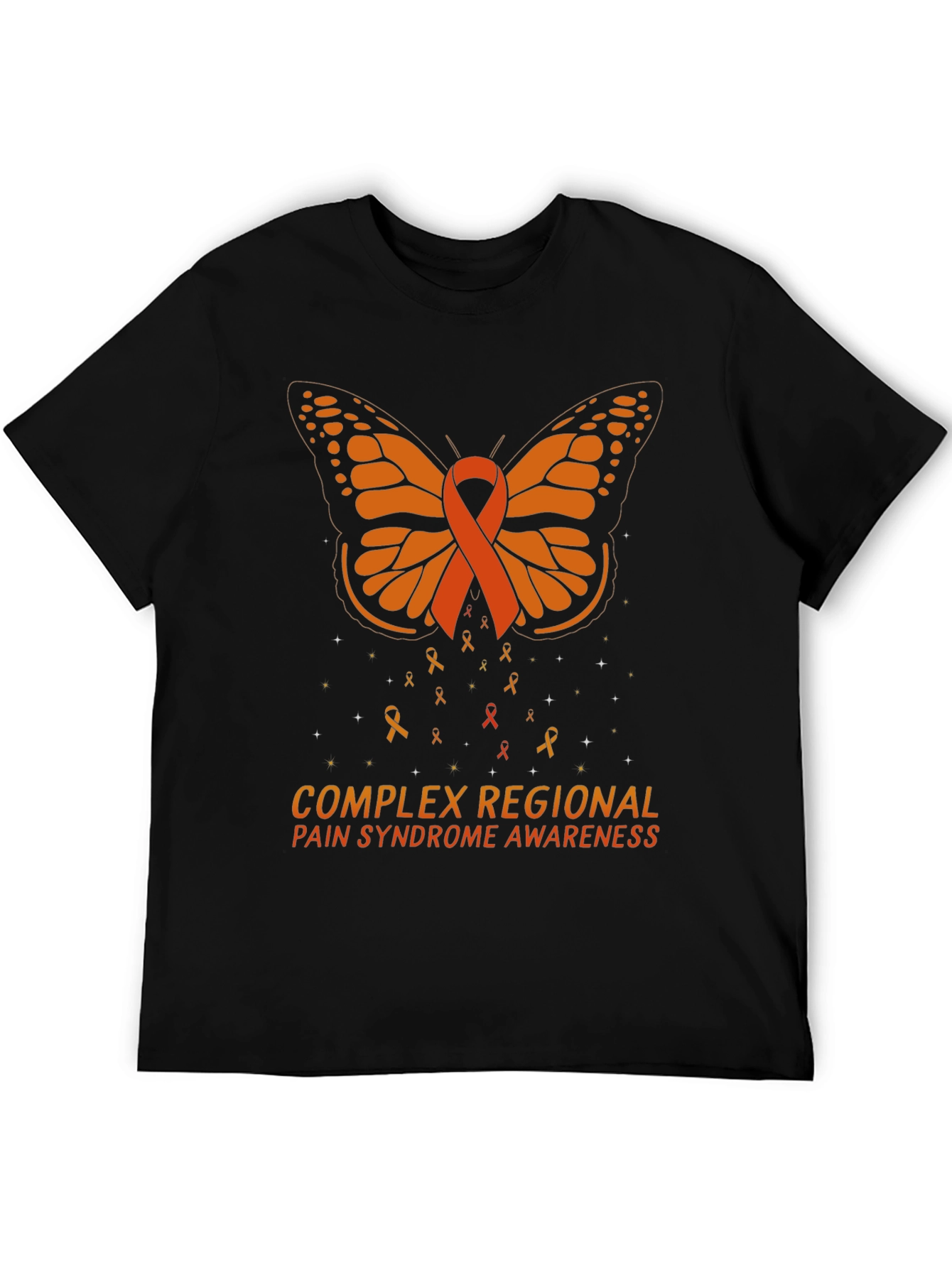 CRPS Awareness Butterfly Ribbon T-Shirt