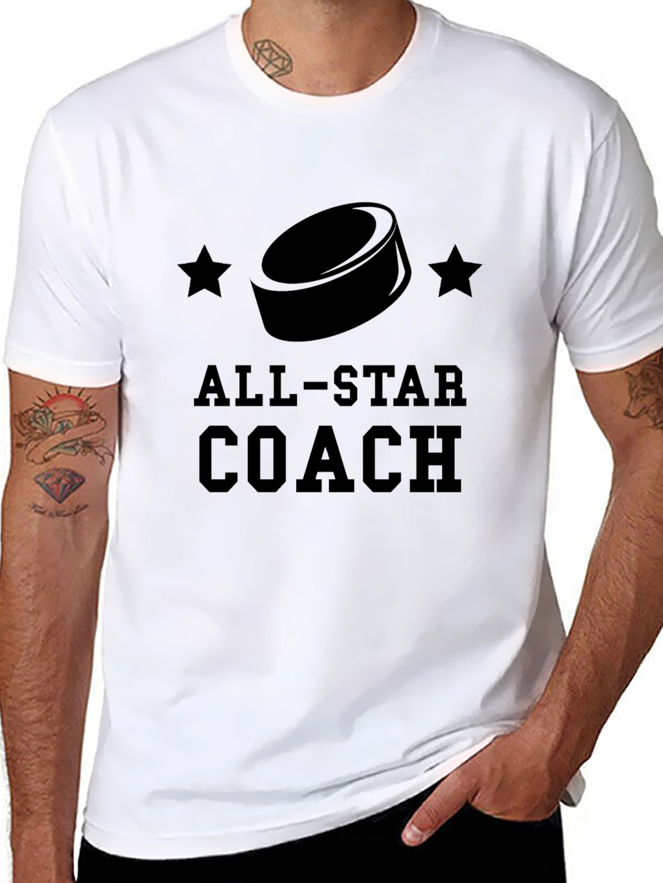 All-Star Coach Black Graphic T-Shirt