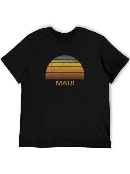 Maui Sunset Graphic Tee - Island Vibes