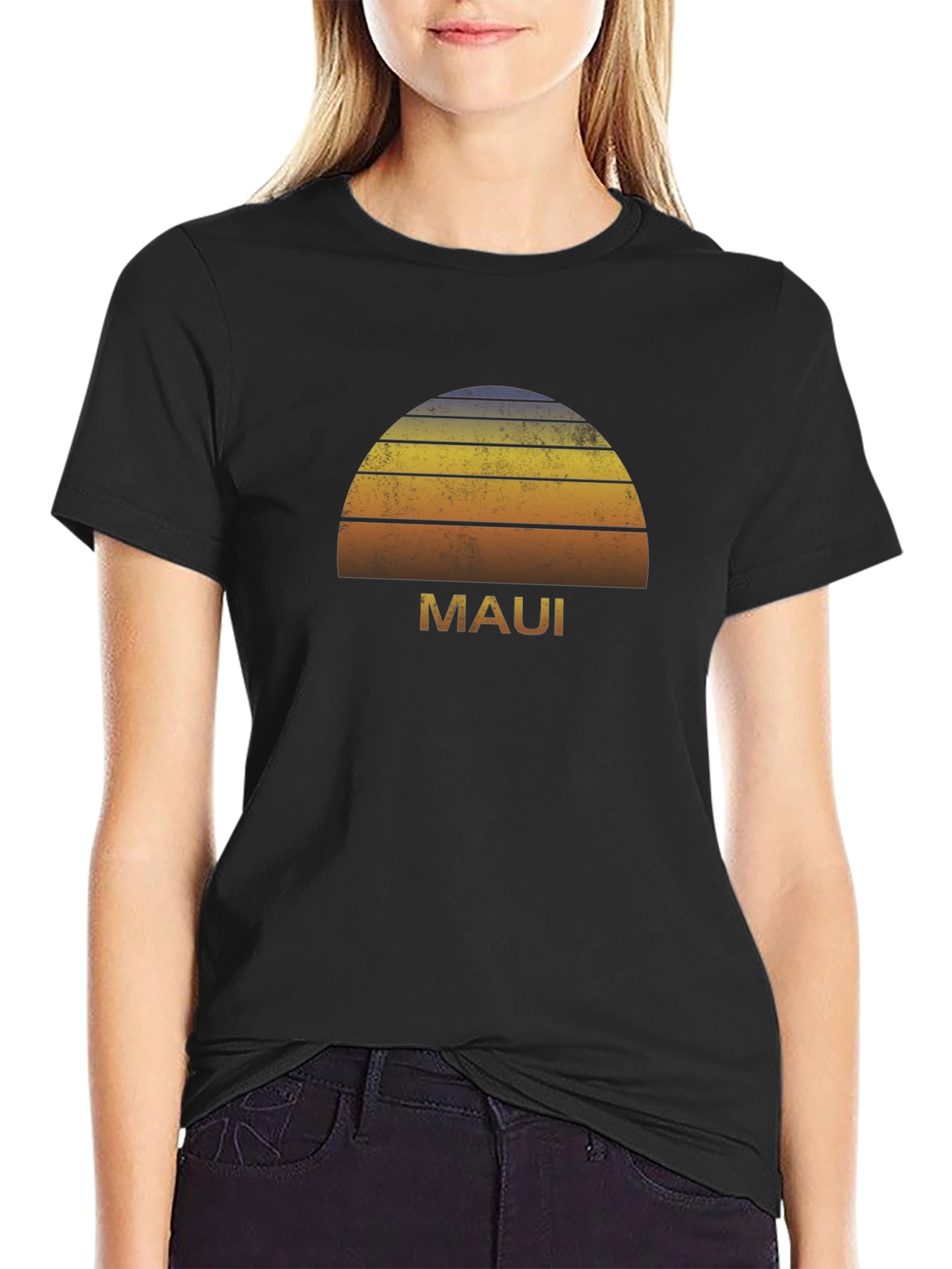Maui Sunset Graphic Tee - Island Vibes