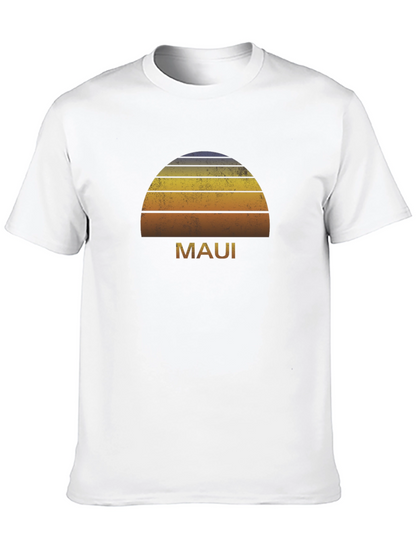 Maui Sunset Graphic Tee - Island Vibes