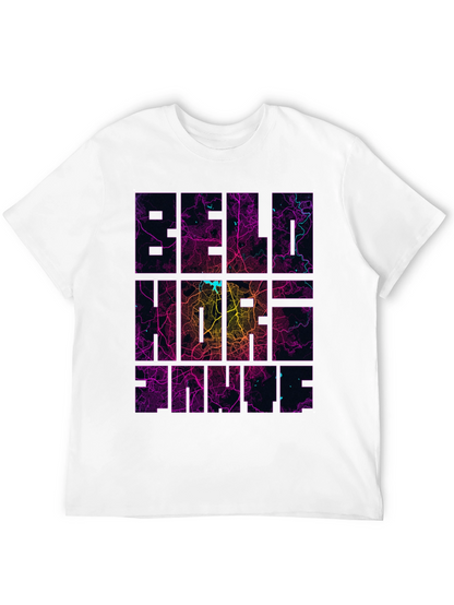 Berlin Neon Map Graphic Tee - Modern Streetwear