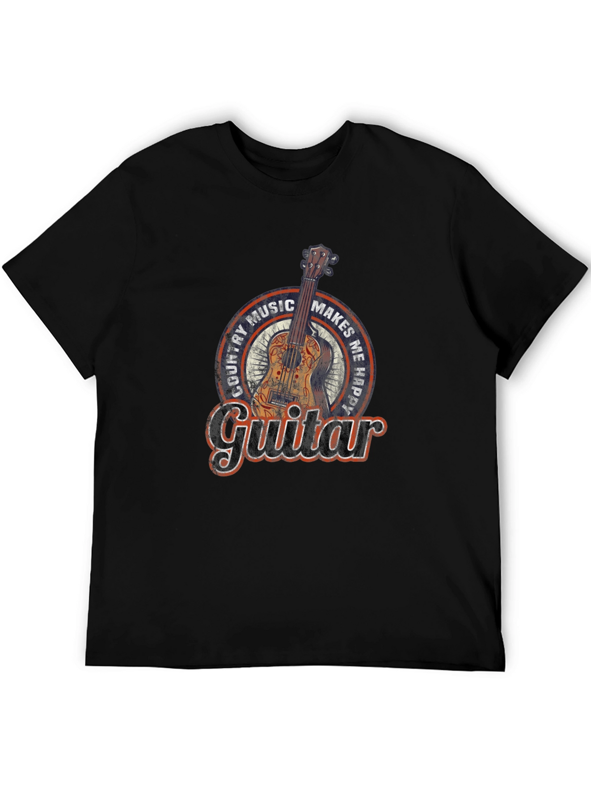Country Music Guitar T-Shirt