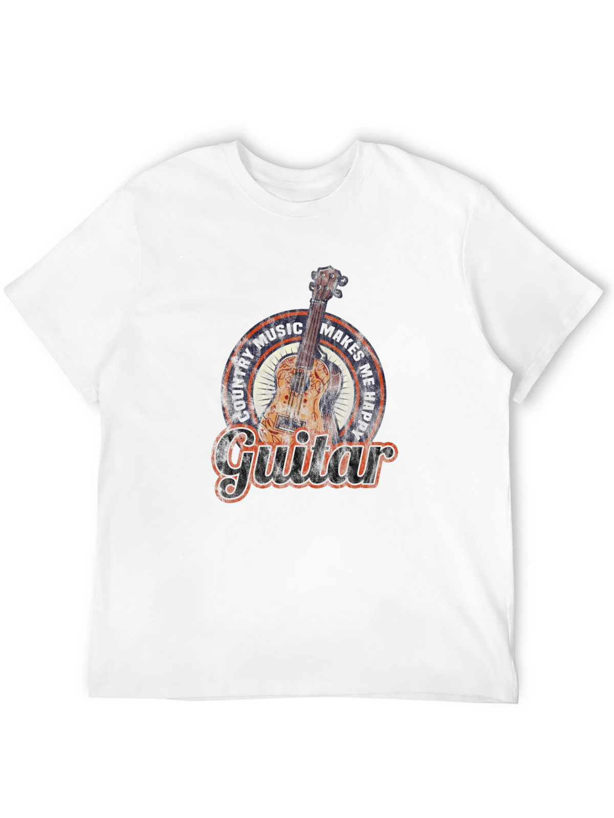 Country Music Guitar T-Shirt