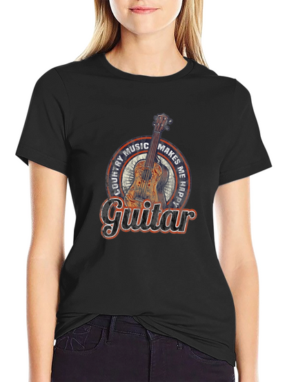 Country Music Guitar T-Shirt