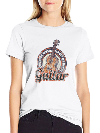 Country Music Guitar T-Shirt