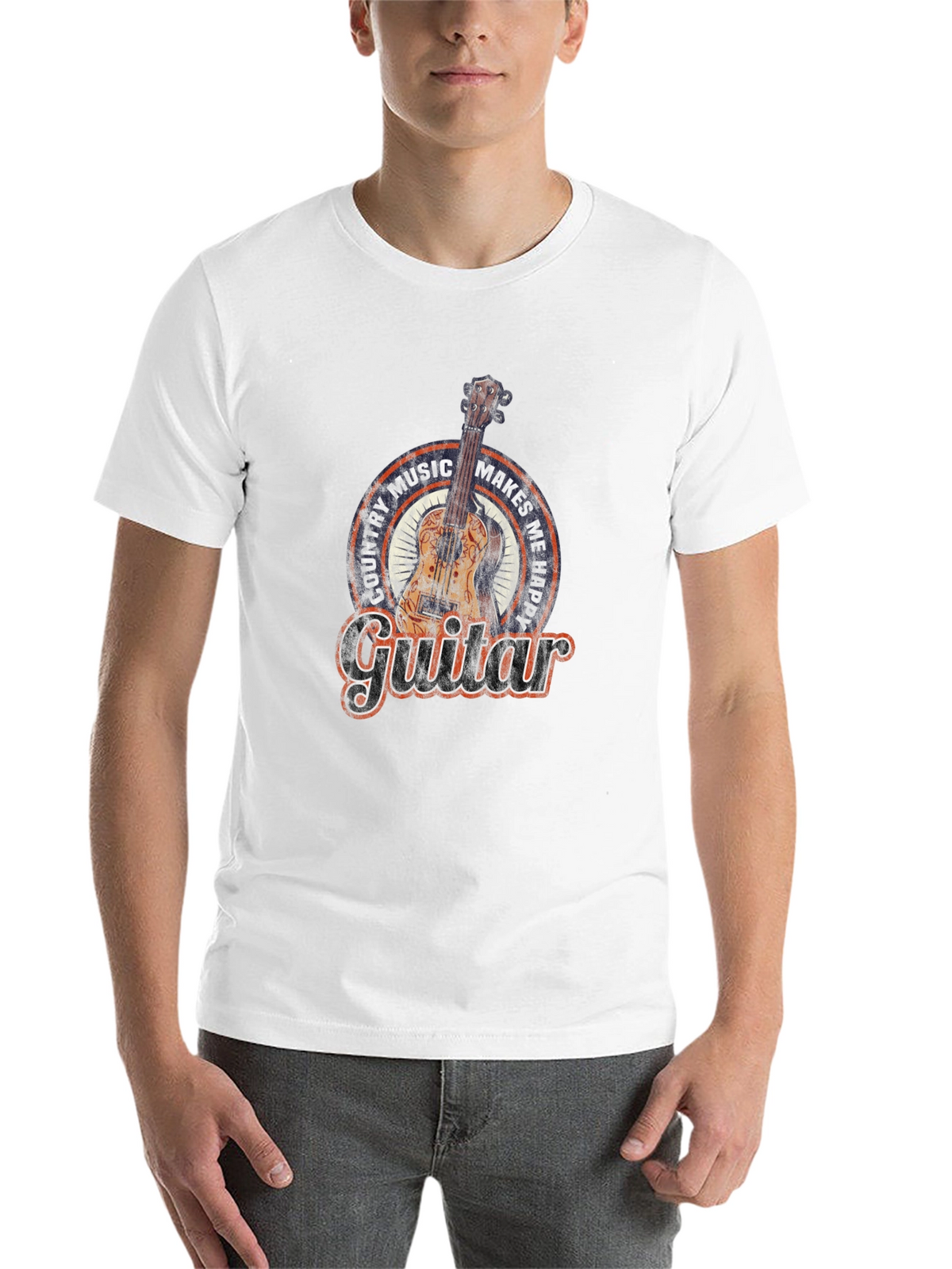Country Music Guitar T-Shirt