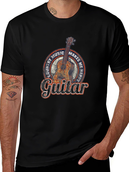 Country Music Guitar T-Shirt