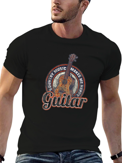 Country Music Guitar T-Shirt