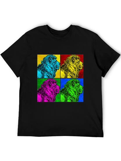 Pop Art Lion Graphic Tee