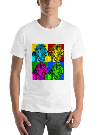 Pop Art Lion Graphic Tee