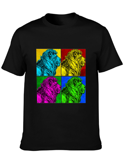 Pop Art Lion Graphic Tee