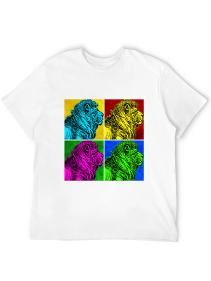 Pop Art Lion Graphic Tee