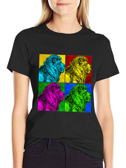 Pop Art Lion Graphic Tee