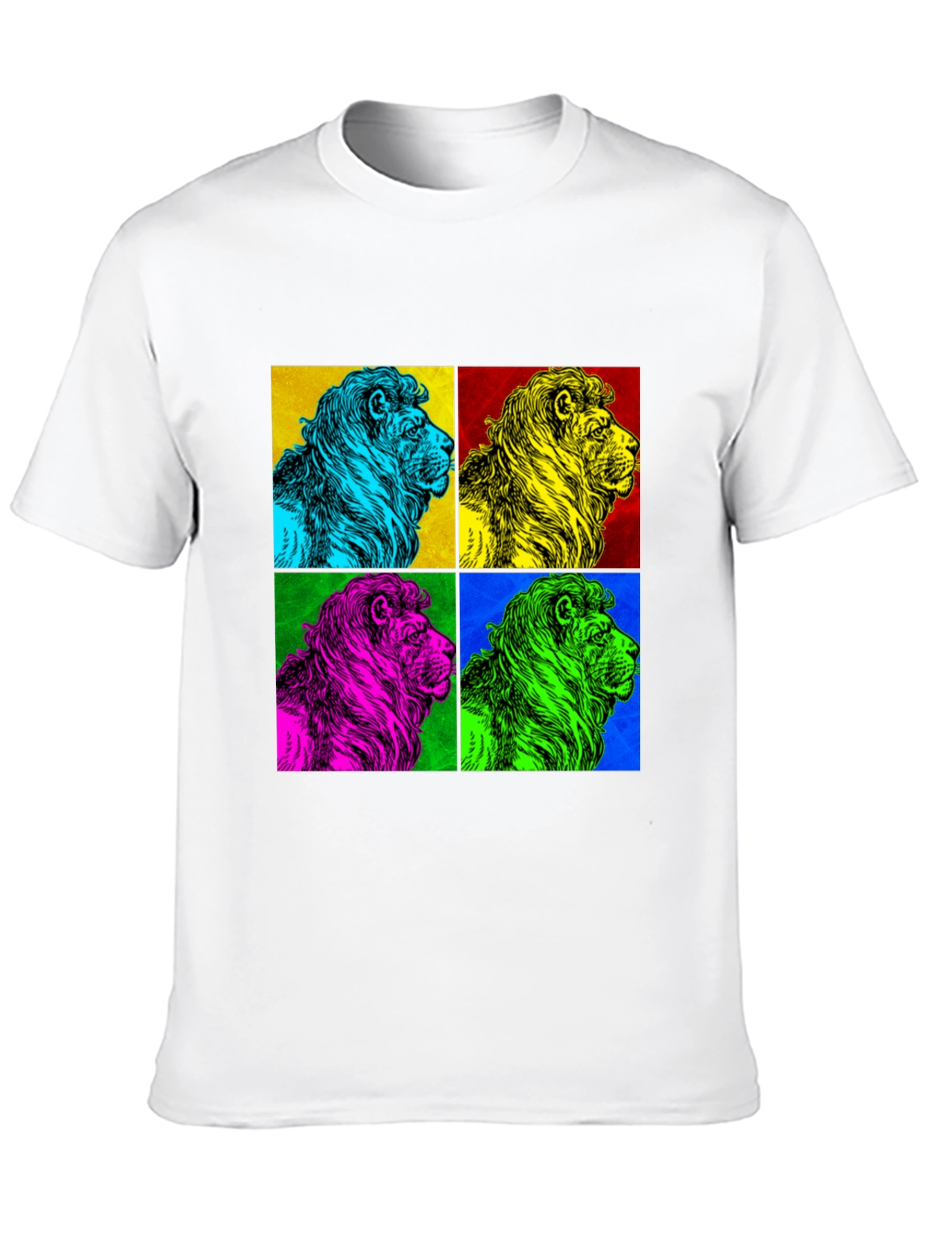 Pop Art Lion Graphic Tee