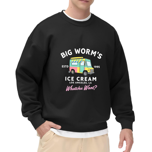 Big Worm¡¯s Ice Cream Truck 1995 Friday Movie Crewneck