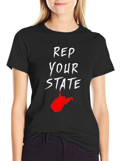 Rep Your State T-Shirt West Virginia WV Pride