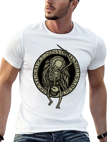 Skeleton Drummer Graphic Tee