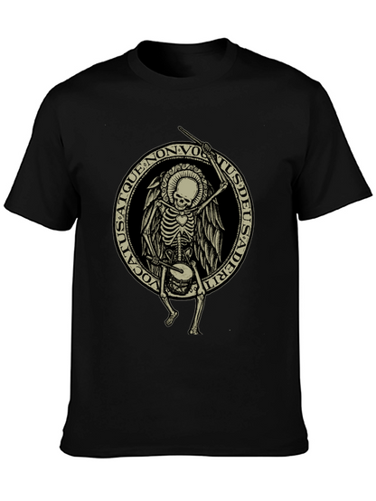 Skeleton Drummer Graphic Tee