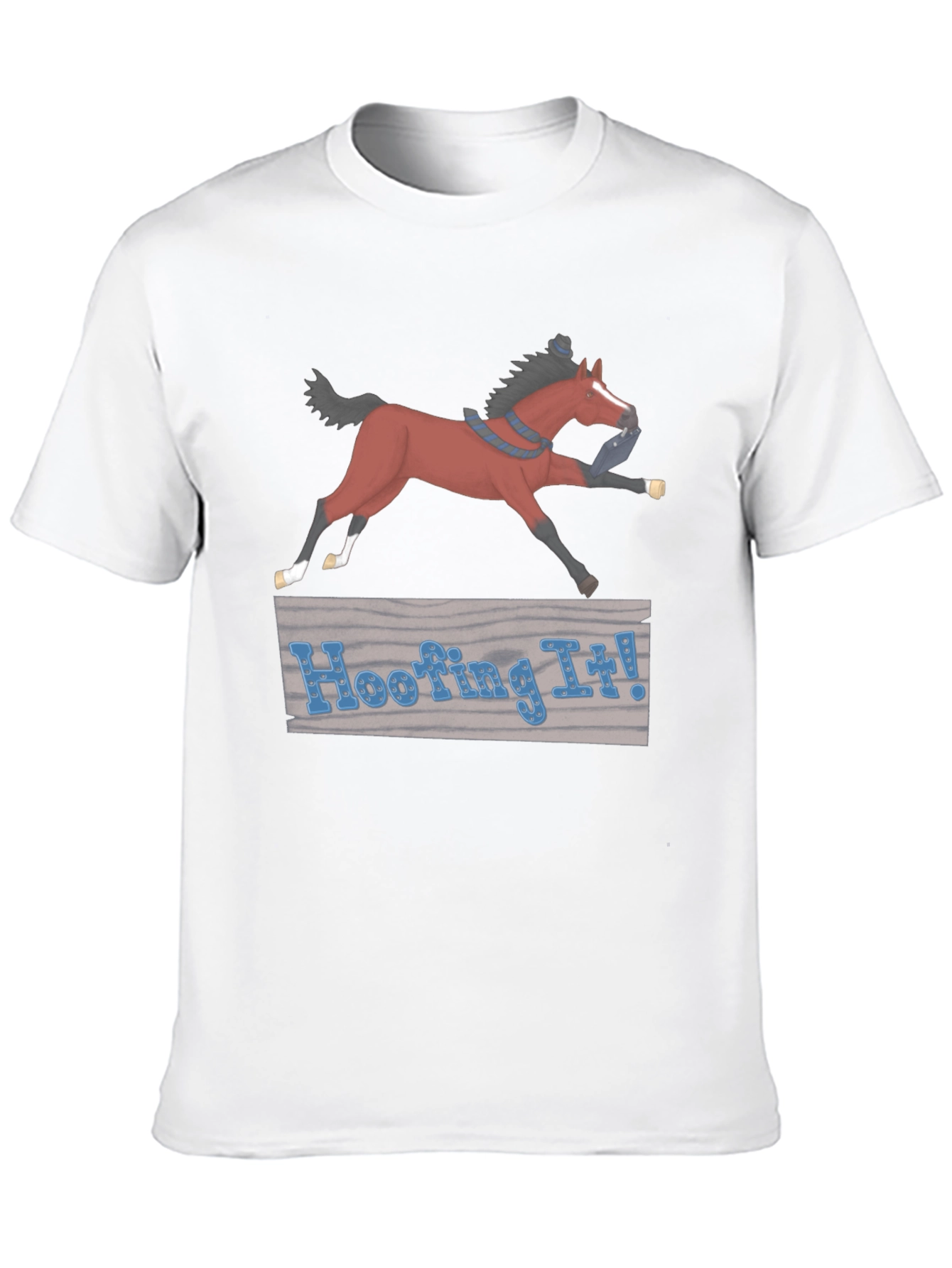 Hoofing It! Horse Graphic T-Shirt