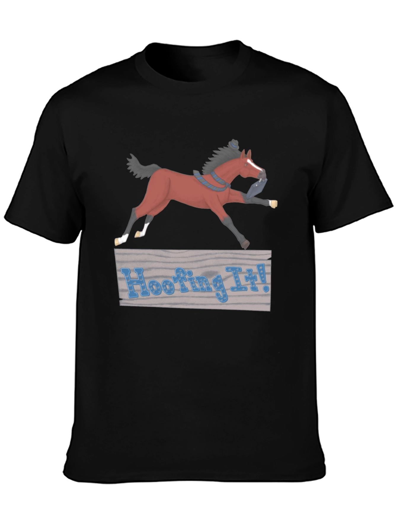Hoofing It! Horse Graphic T-Shirt