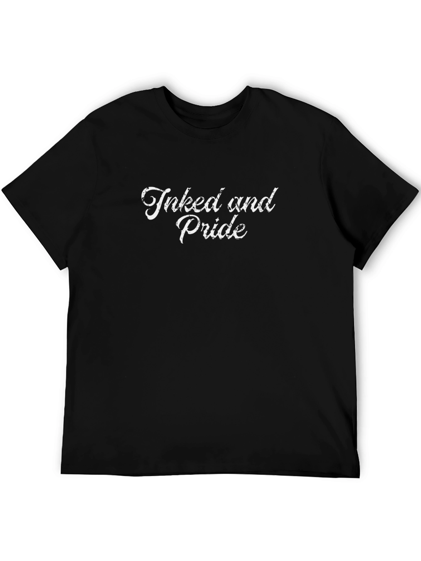 Inked and Pride Black Graphic T-Shirt