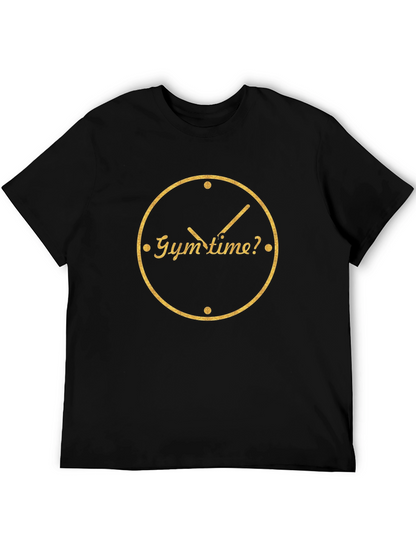 Gym Time Graphic Tee - Workout Motivation