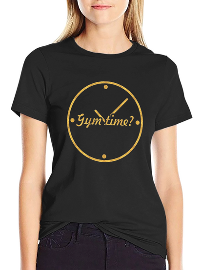 Gym Time Graphic Tee - Workout Motivation
