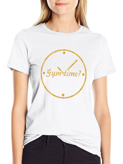 Gym Time Graphic Tee - Workout Motivation