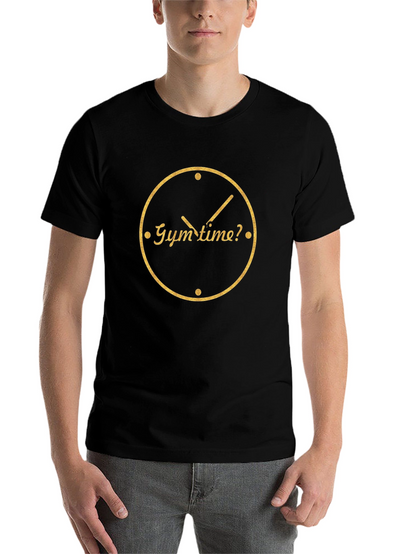 Gym Time Graphic Tee - Workout Motivation