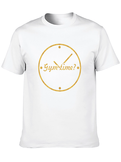 Gym Time Graphic Tee - Workout Motivation