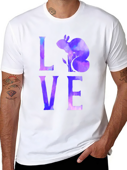 Watercolor Squirrel Love T-Shirt