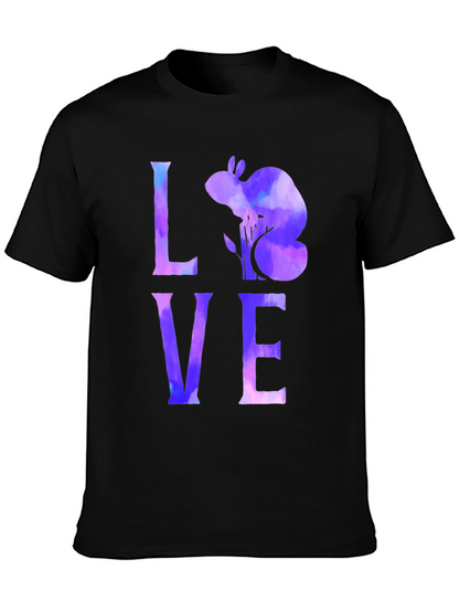 Watercolor Squirrel Love T-Shirt