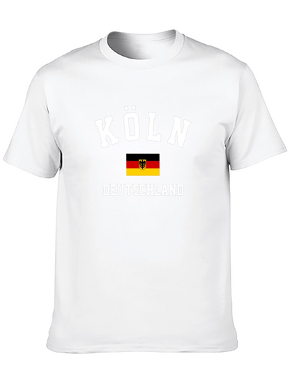 Köln Deutschland Tee - Black T-Shirt