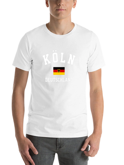 Köln Deutschland Tee - Black T-Shirt