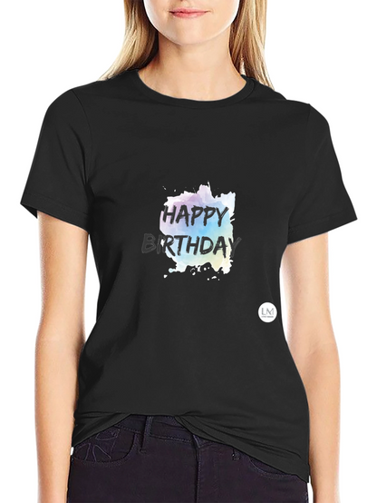 Happy Birthday Graphic T-Shirt