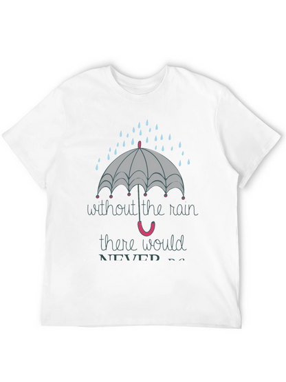 Rainy Day Graphic Tee - Unisex Black T-Shirt
