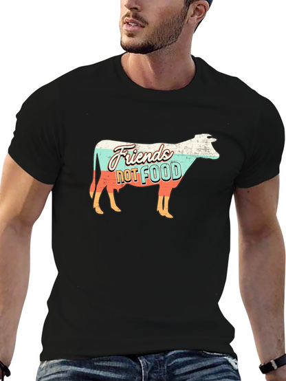 Friends Not Food Vegan Graphic T-Shirt