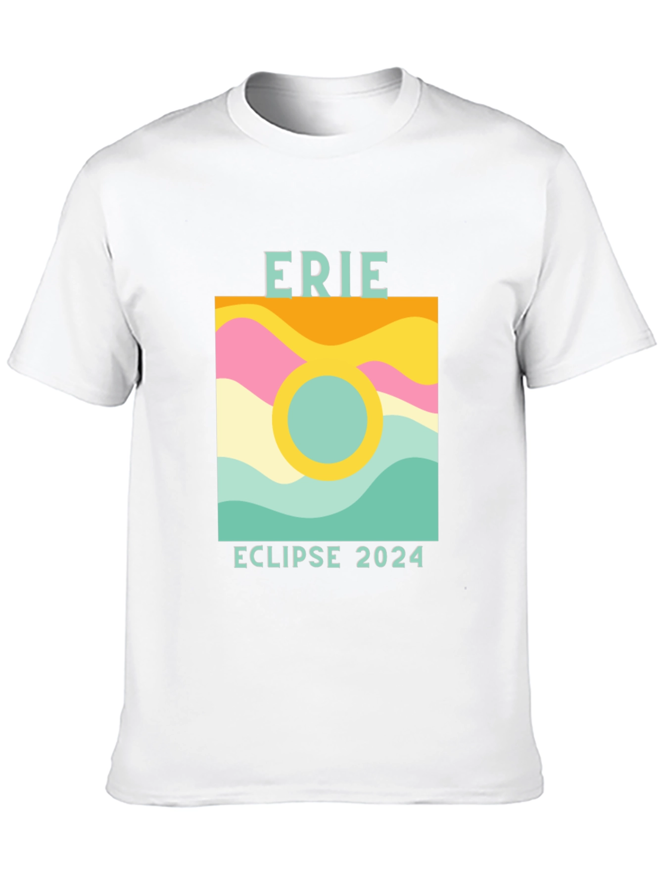 Erie Eclipse 2024 Graphic T-Shirt