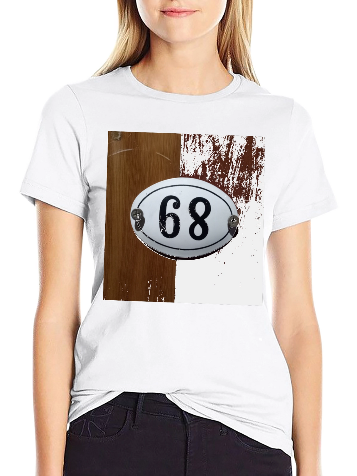 Number 68 Sign T-Shirt